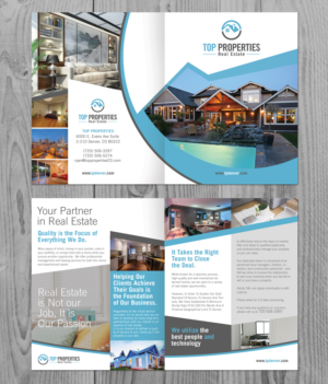 Brochure Design by Victor_pro for Top Properties | Design #10713752