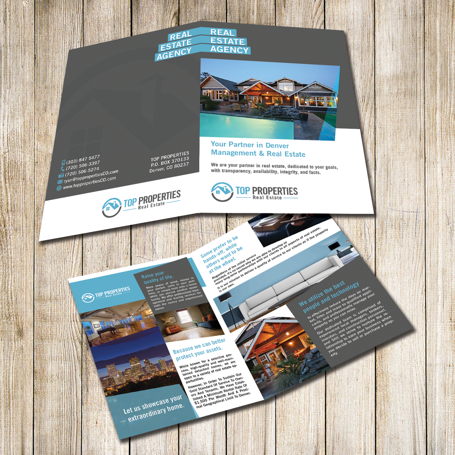 Design de Brochure par Masha K pour Top Properties | Design #10670738