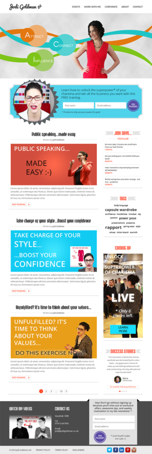 Wordpress Design by RupalTechno for this project | Design: #10748628