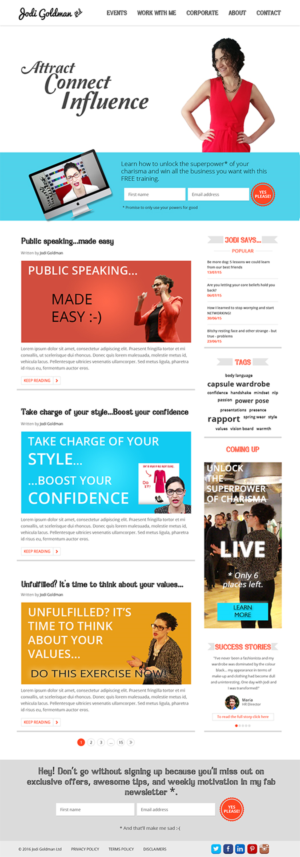 Wordpress Design by RupalTechno for this project | Design: #10749101