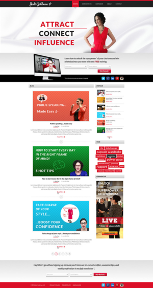 Diseño Wordpress por Anooshaa para este proyecto | Diseño #10948963