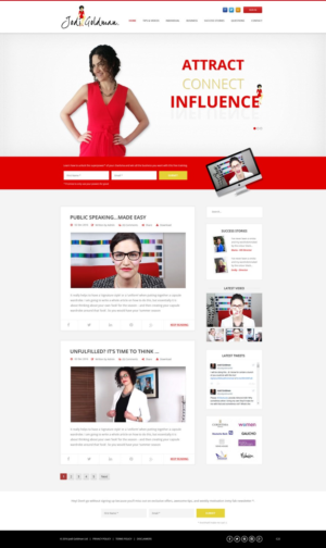 Wordpress Design by pb for this project | Design: #10743529