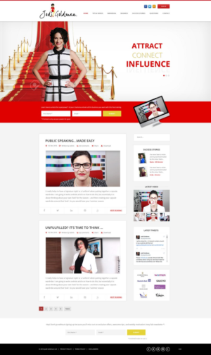 Wordpress Design by pb for this project | Design: #10743530