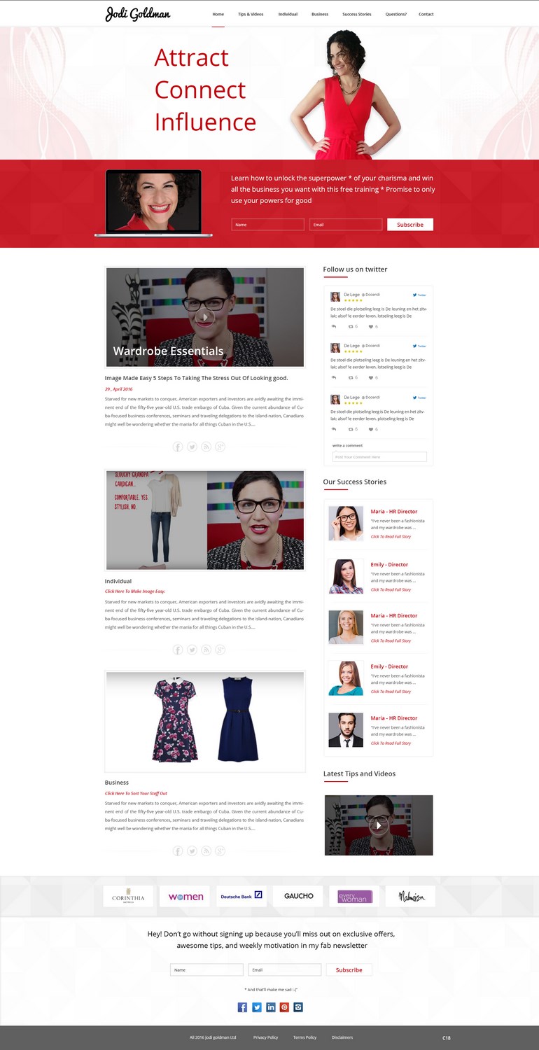 Wordpress Design by pb for this project | Design #10743533