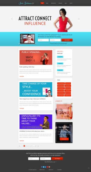 Wordpress Design by pb for this project | Design: #10752787