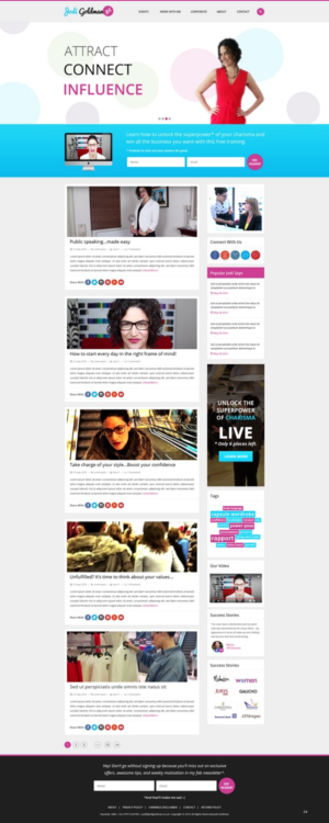 Wordpress Design by pb for this project | Design: #10752788