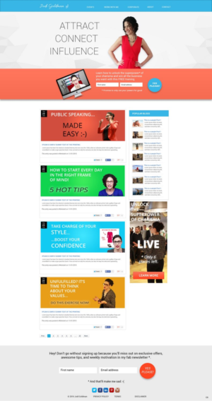 Wordpress Design by pb for this project | Design: #10769298