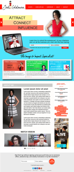 Wordpress Design by noelopan1955 for this project | Design: #10764774