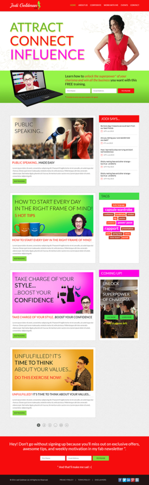 Wordpress Design by SJ-Designer for this project | Design: #10770150