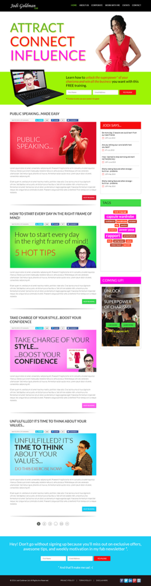 Wordpress Design by SJ-Designer for this project | Design: #10776775