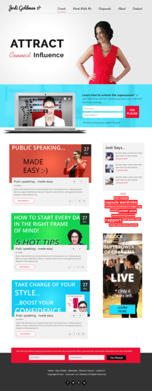 Diseño Wordpress por Xclusive Designer para este proyecto | Diseño #10741558