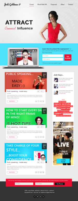 Wordpress Design by Xclusive Designers for this project | Design: #10741739
