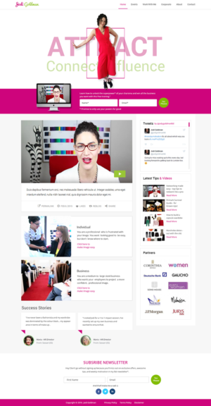 Diseño Wordpress por syrwebdevelopment para este proyecto | Diseño #10928584