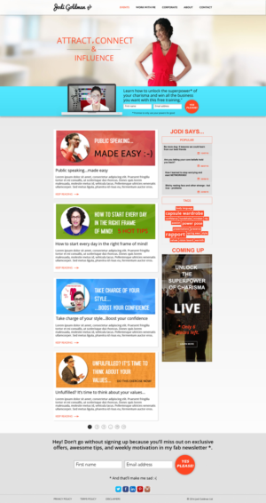 Wordpress Design by Infoway