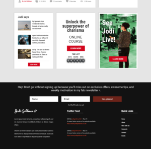 Wordpress Design by mohamedmatar for this project | Design: #10904375