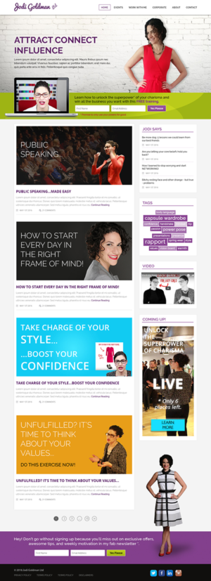 Wordpress Design by Tpith for this project | Design: #10756848