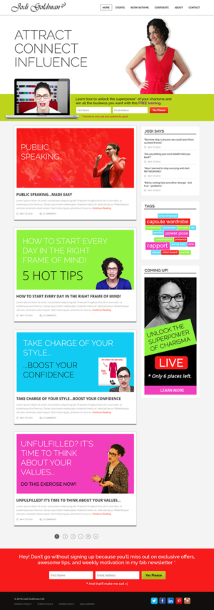 Wordpress Design by Tpith for this project | Design: #10771292
