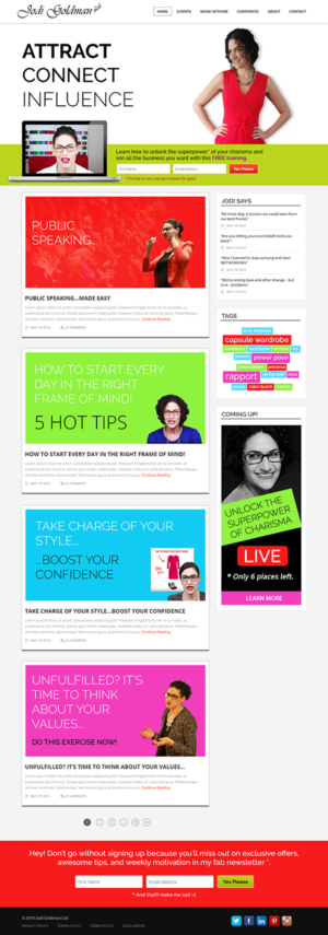 Wordpress Design by Tpith for this project | Design: #10771296