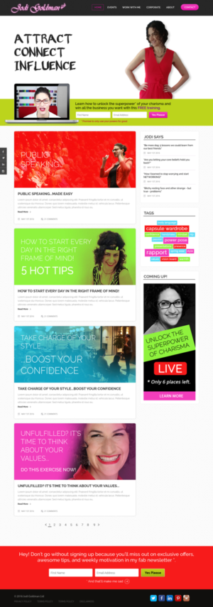 Wordpress Design by Tpith for this project | Design: #10917058