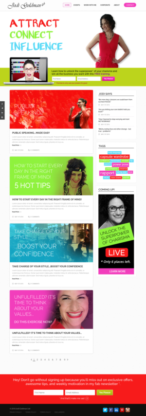 Wordpress Design by Tpith for this project | Design: #10917062