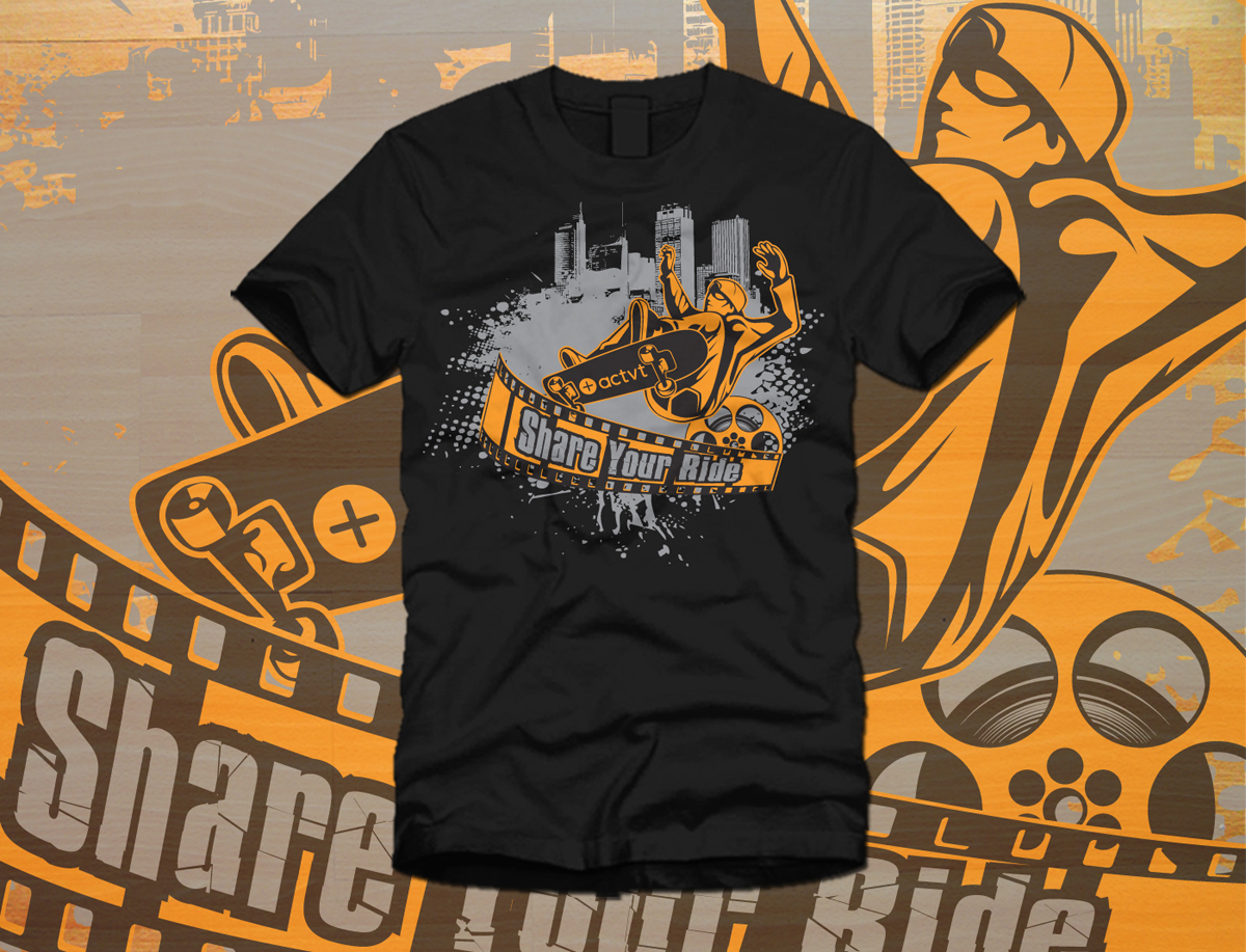 T-shirt Design by Ragewolf for actvt | Design #10687584