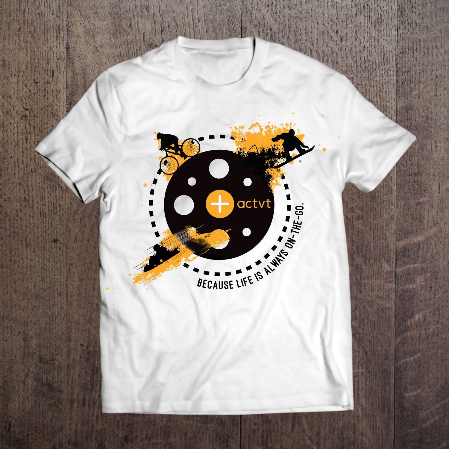 T-shirt Design by Bernadette Linda Widjaja for actvt | Design #10626062