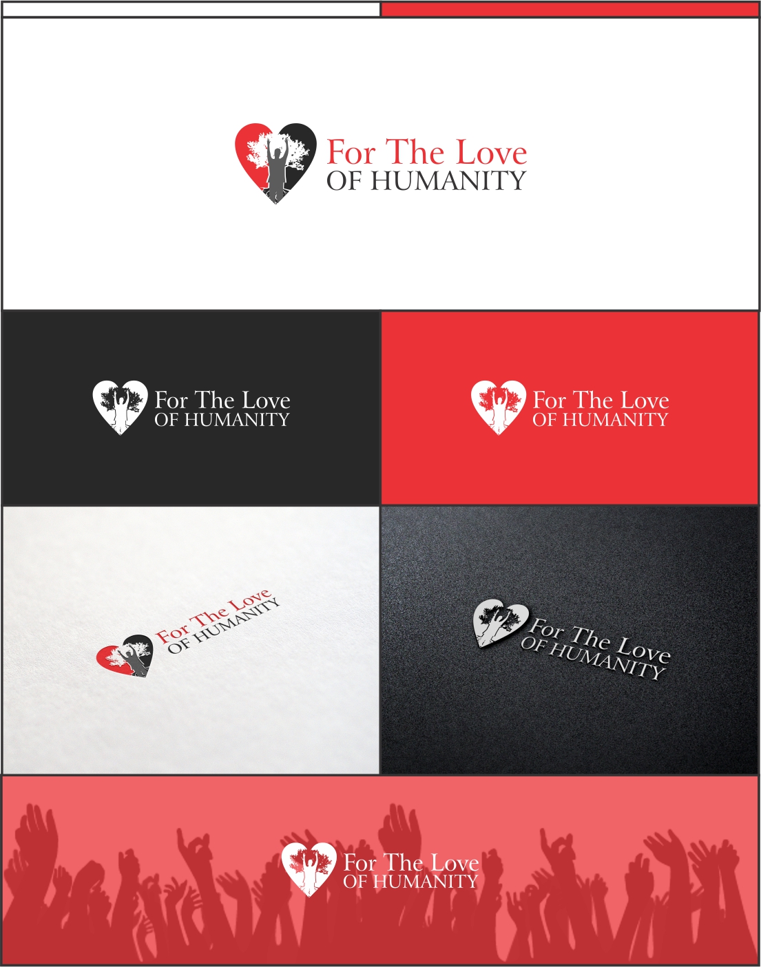 Logo Design by DG for For the Love of Humanity | Design #10629216