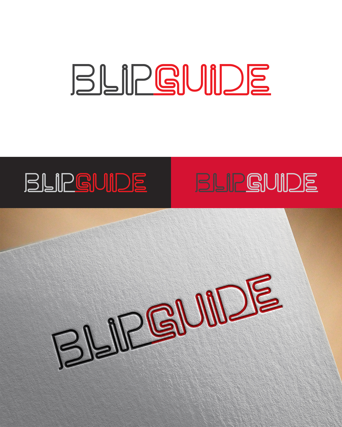 Logo-Design von IMD-HUB für Blip Guide | Design #10917616