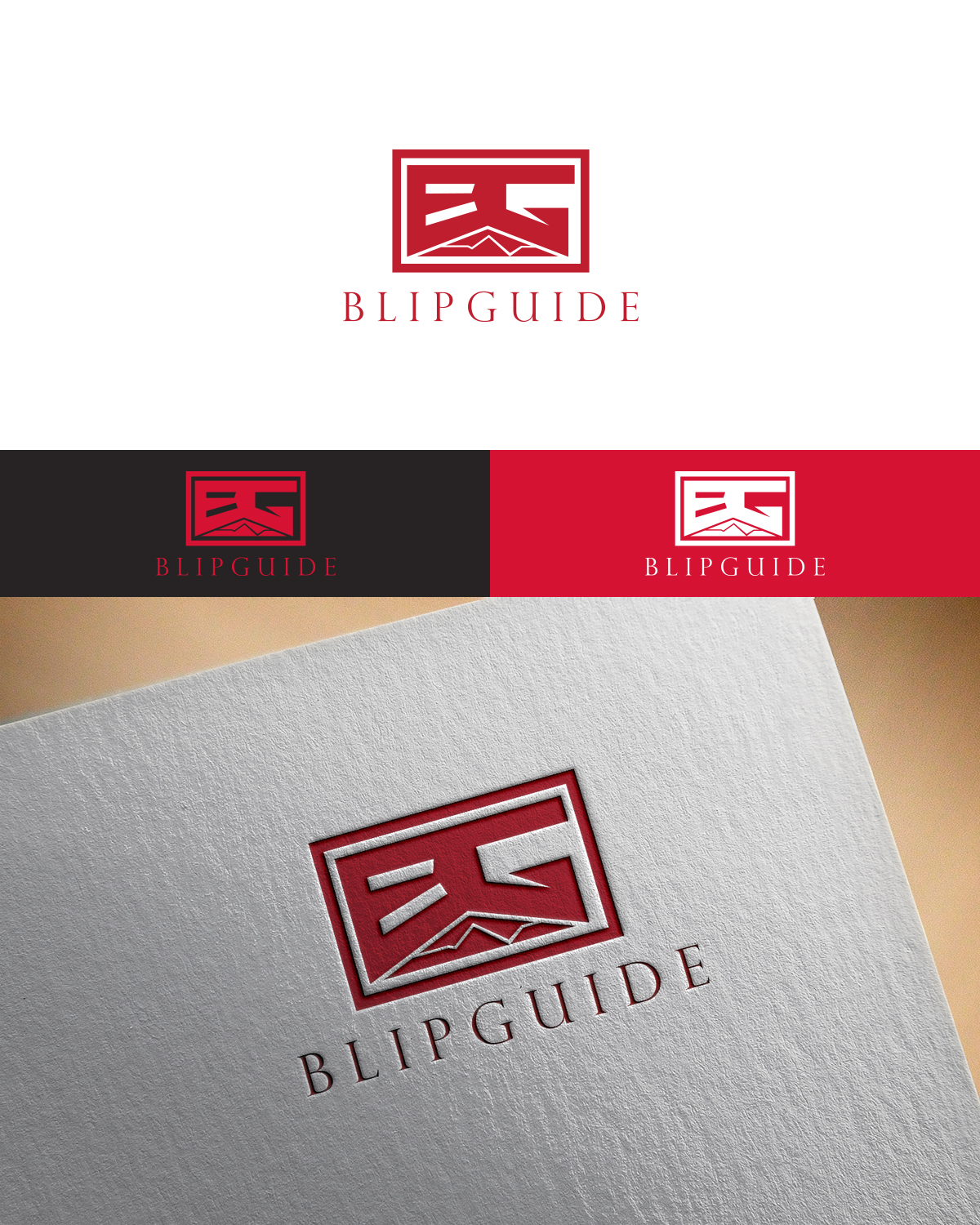 Logo-Design von IMD-HUB für Blip Guide | Design #10917790