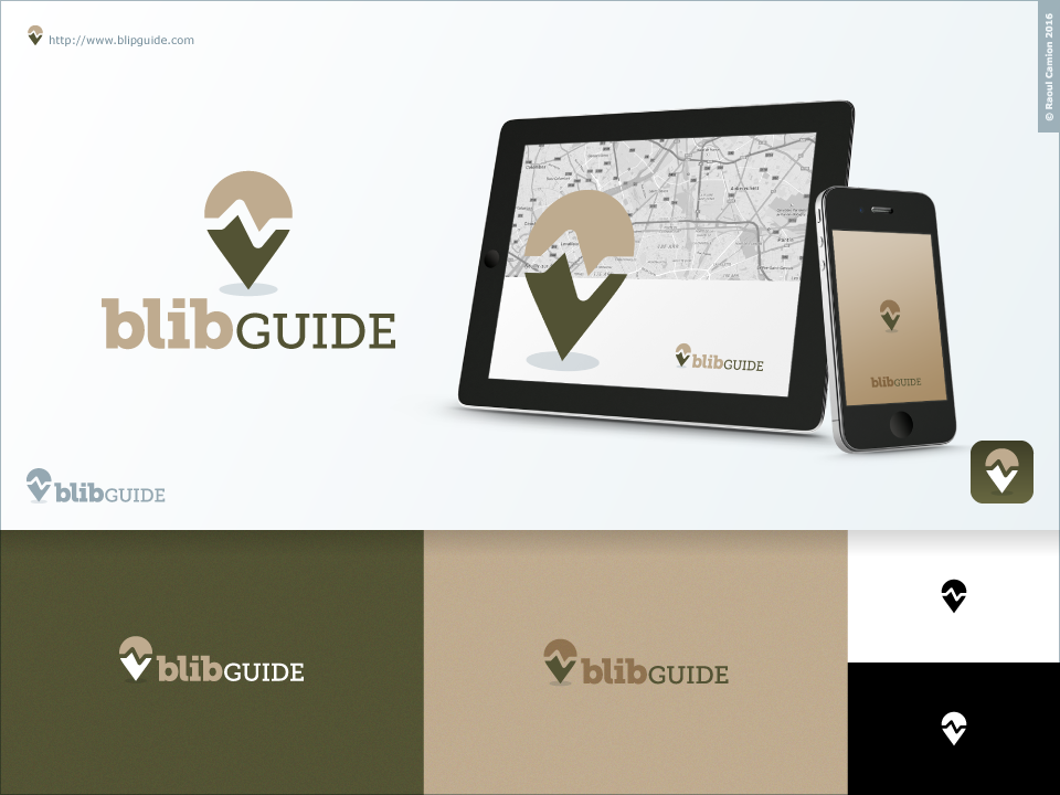 Logo Design by Raoul Camion for Blip Guide | Design #10722370