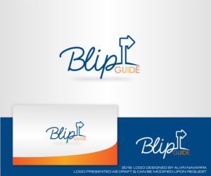 Logo Design by alvinnavarra for Blip Guide | Design: #10738454