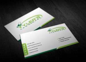 Business Card Design by Pointless Pixels India for Tyler's Lawn Care | Design: #10608366