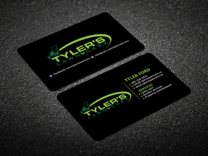 Business Card Design by Verified artistry (Design garden) for Tyler's Lawn Care | Design: #10617052