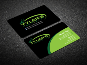 Business Card Design by Verified artistry (Design garden) for Tyler's Lawn Care | Design: #10617060