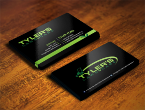 Business Card Design by Verified artistry (Design garden) for Tyler's Lawn Care | Design: #10618896