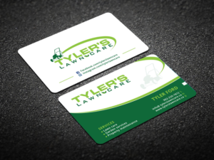 Business Card Design by Verified artistry (Design garden) for Tyler's Lawn Care | Design: #10618901