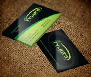 Business Card Design by Grafactory for Tyler's Lawn Care | Design: #10618683