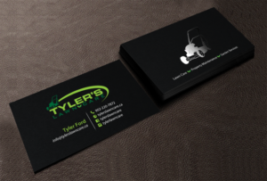 Business Card Design by chandrayaan.creative for Tyler's Lawn Care | Design: #10608322