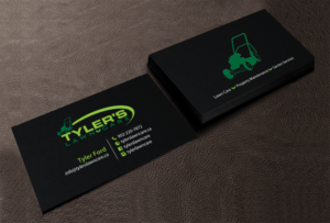 Business Card Design by chandrayaan.creative for Tyler's Lawn Care | Design: #10608323