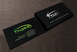 Business Card Design by chandrayaan.creative for Tyler's Lawn Care | Design #10608326