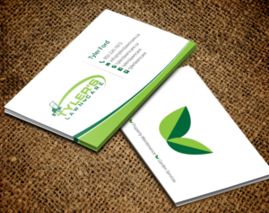 Business Card Design by chandrayaan.creative for Tyler's Lawn Care | Design: #10611104