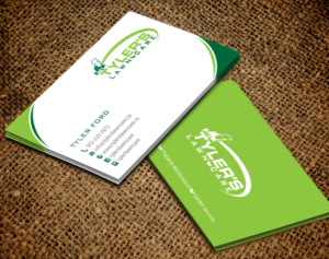Business Card Design by chandrayaan.creative for Tyler's Lawn Care | Design: #10611108