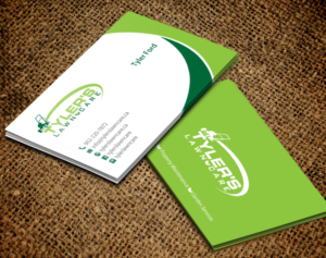 Business Card Design by chandrayaan.creative for Tyler's Lawn Care | Design: #10611109