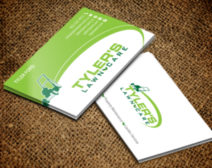 Business Card Design by chandrayaan.creative for Tyler's Lawn Care | Design: #10611111