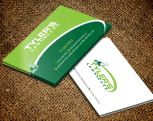 Business Card Design by chandrayaan.creative for Tyler's Lawn Care | Design: #10611114