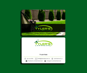 Business Card Design by DZINO for Tyler's Lawn Care | Design: #10608768