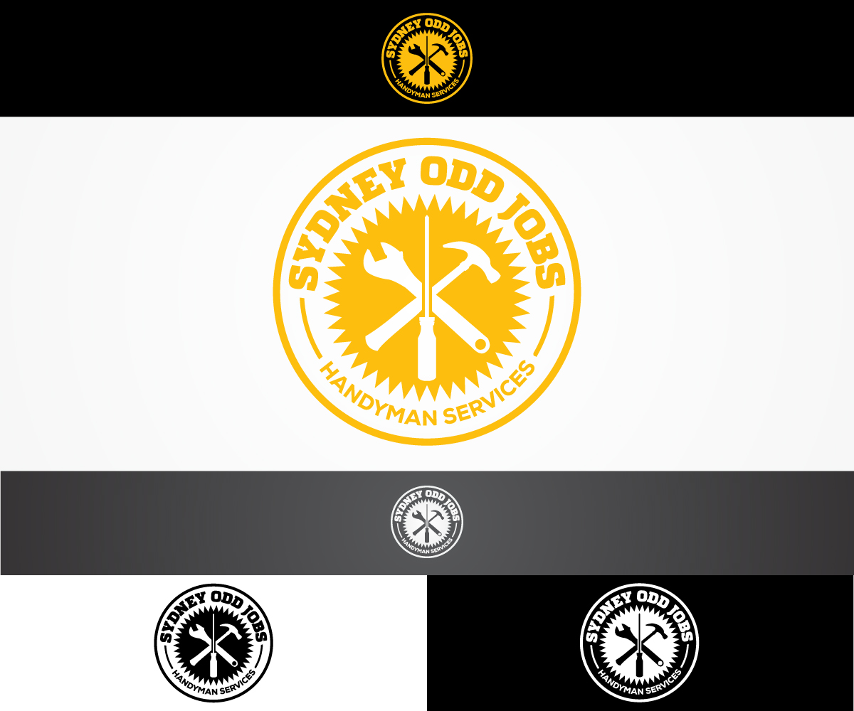 Logo Design by sangeloenriquez for Sydney odd jobs  | Design #10620411
