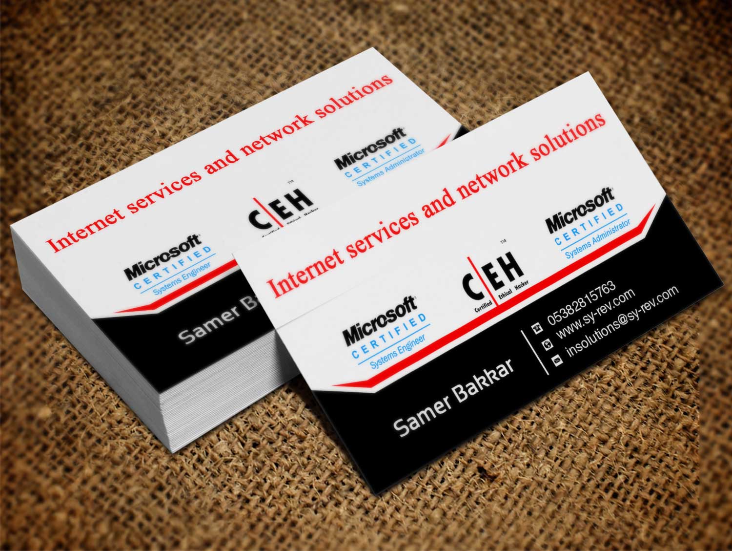 Diseño de Tarjeta de Presentación por Lanka Ama para este proyecto | Diseño #10625054