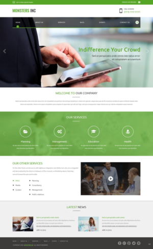 Web Design by pb for this project | Design: #10641997
