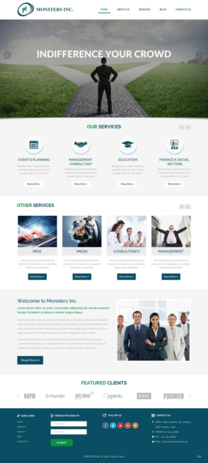 Web Design by pb for this project | Design: #10641998